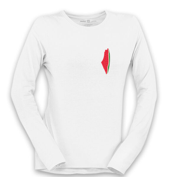 May Alomari Watermelon Women Long Sleeve Thumbnail
